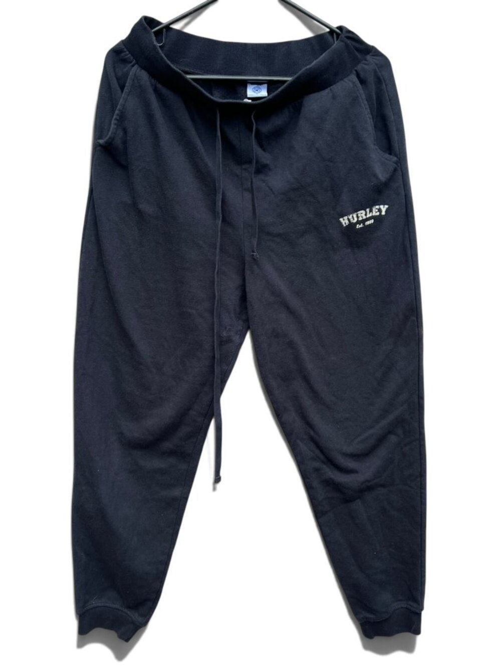 Hurley Men's Black Fleece Jogger Sweatpants Size L